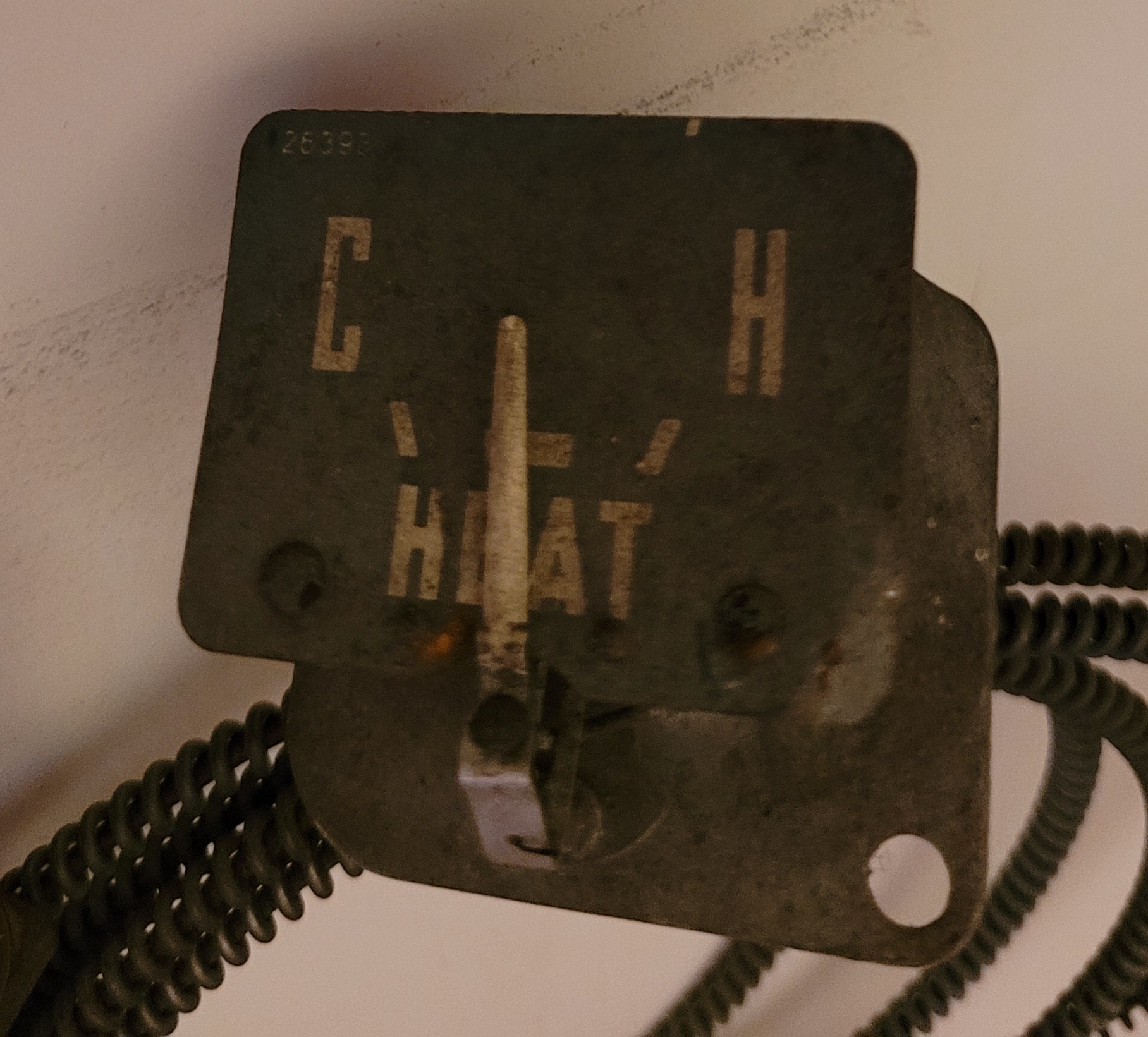 MOPAR NOS RADIMETER FACE